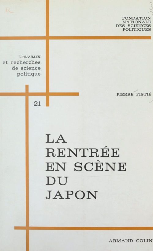 ebook cover of La rentrée en scène du Japon, by Pierre Fistie
