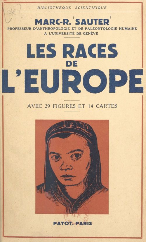 ebook cover of Les races de l'Europe, by Marc-Rodolphe Sauter