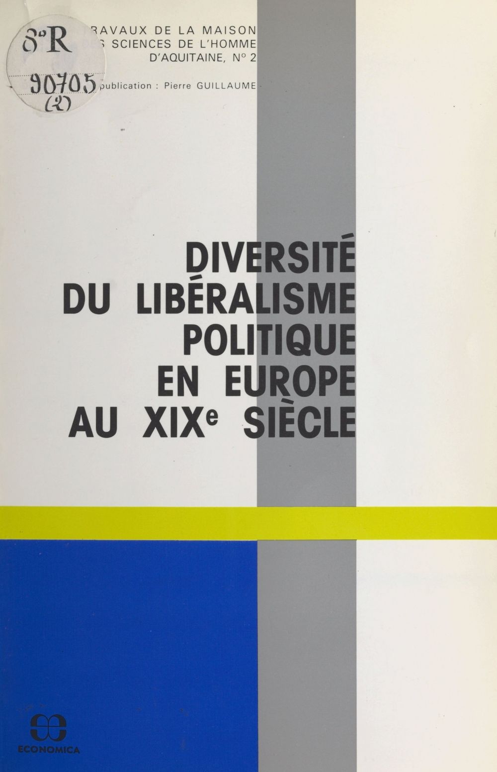 ebook cover of Diversité du libéralisme politique en Europe au XIXe siècle, by Georges Burdeau