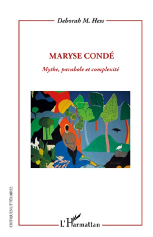 Couverture ebook de Maryse Condé, de Deborah Hess