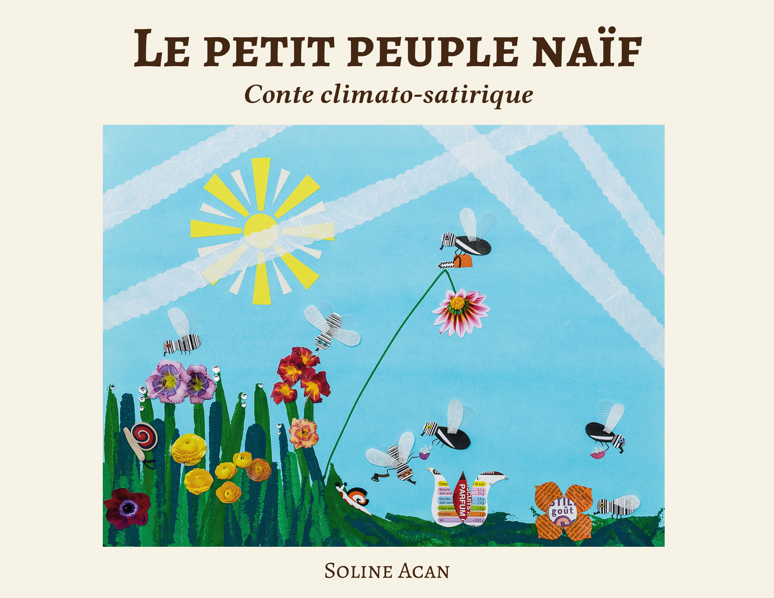 ebook cover of Le petit peuple naïf, by Acan Soline