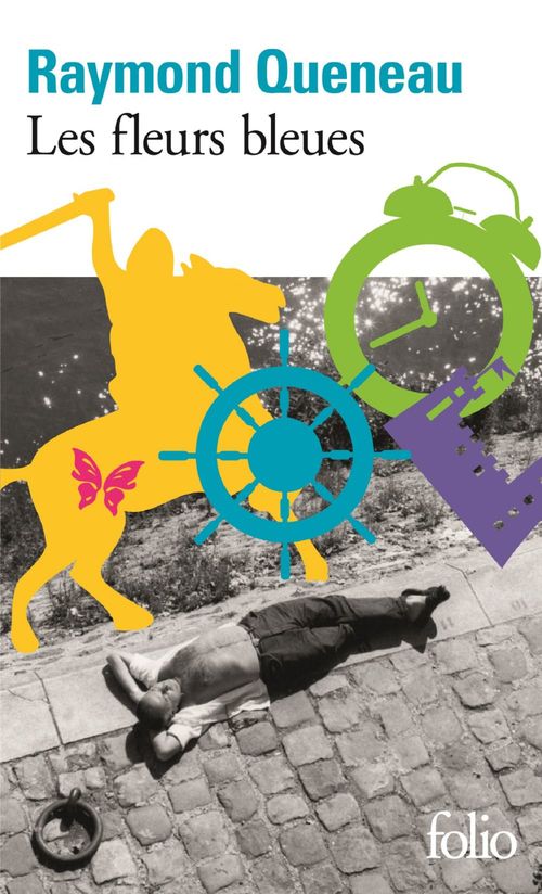 ebook cover of Les fleurs bleues, by Raymond Queneau