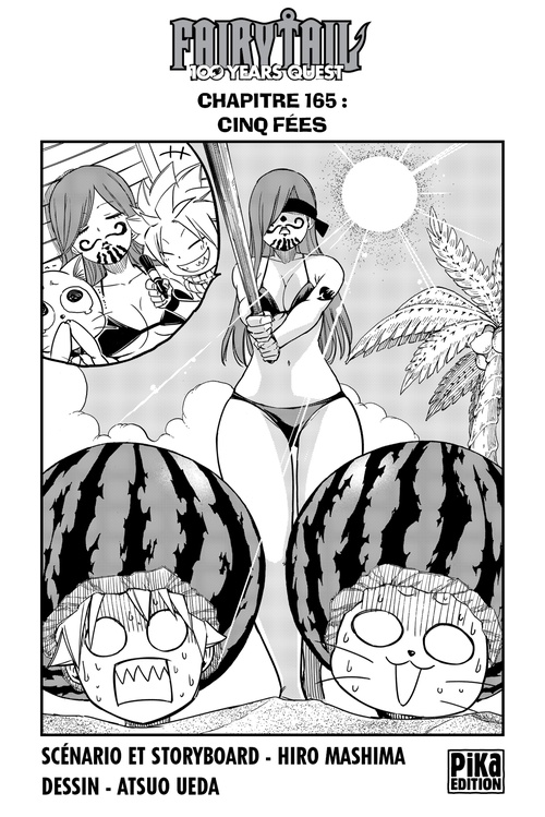 ebook cover of Fairy Tail - 100 Years Quest Chapitre 165, by Atsuo Ueda