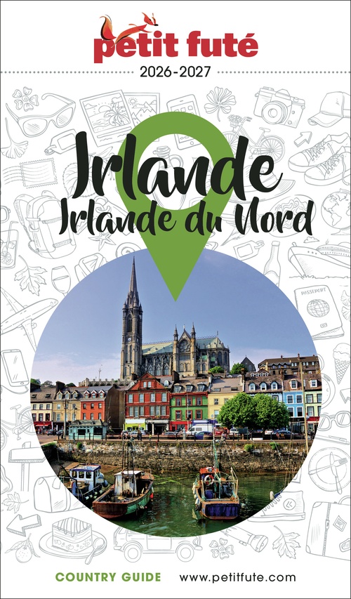 Couverture ebook de Guide Irlande 2026/2027 Petit Futé: Irlande du Nord, de Collectif