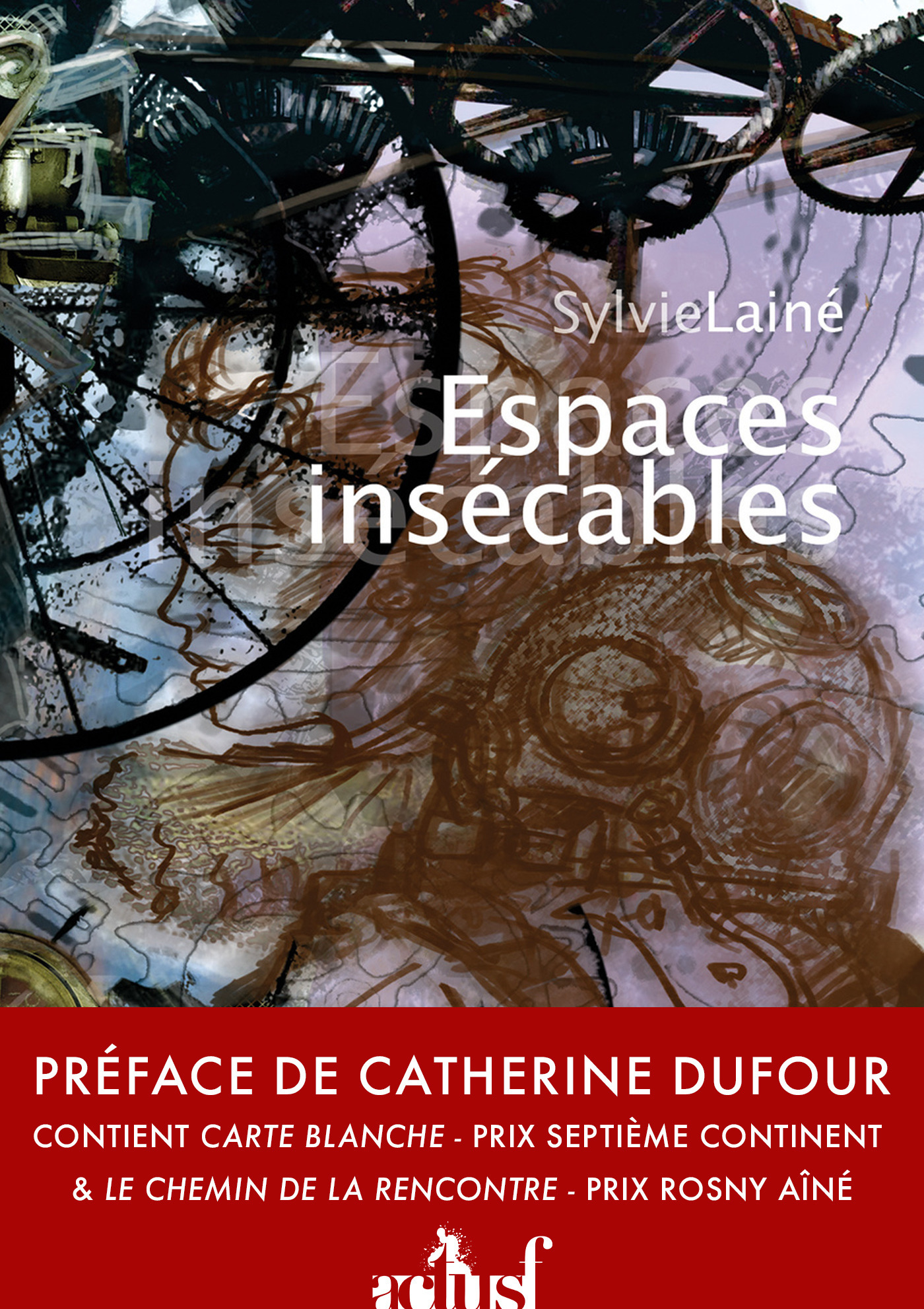 ebook cover of Espaces insécables, by Sylvie Lainé