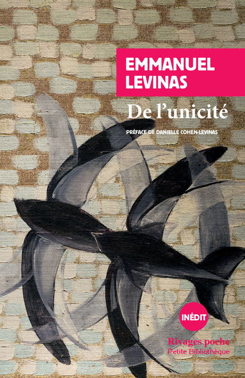 ebook cover of De l'unicité, by Emmanuel Levinas
