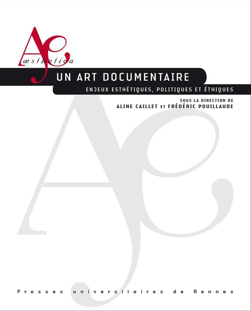 ebook cover of Un art documentaire, by Aline Caillet