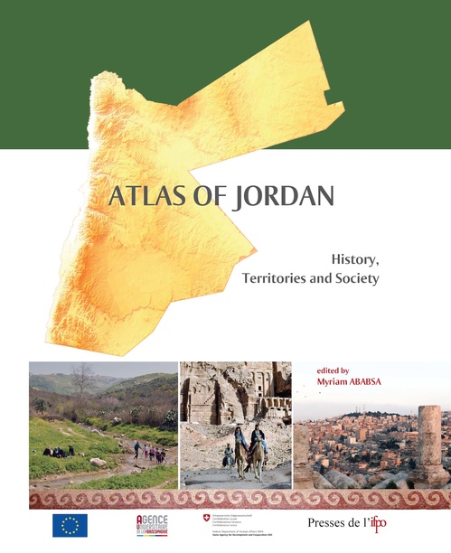 Couverture ebook de Atlas of Jordan, de