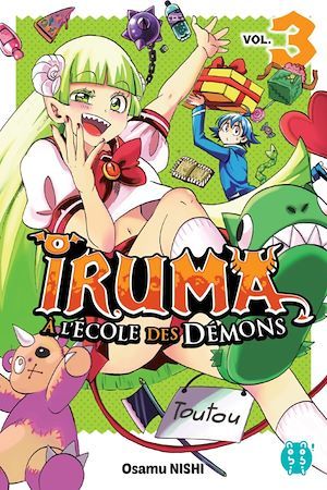 ebook cover of Iruma à l'école des démons T03, by Osamu Nishi