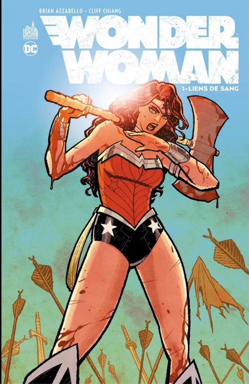 ebook cover of Wonder Woman - Tome 1 - Liens de sang, by Brian Azzarello, Cliff Chiang, Tony Akins