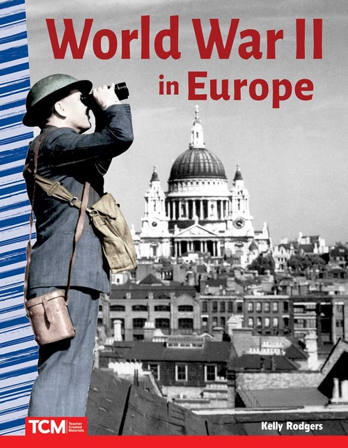 Couverture ebook de World War II in Europe, de Kelly Rodgers