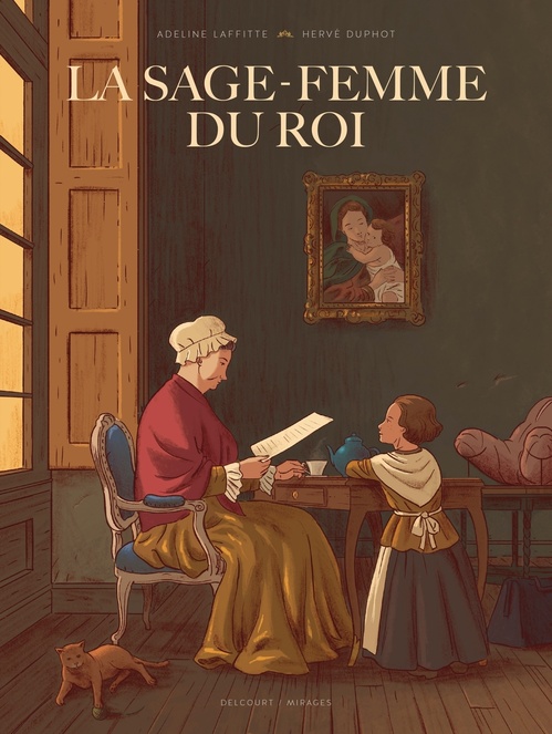 ebook cover of La Sage-femme du roi, by Adeline Laffitte