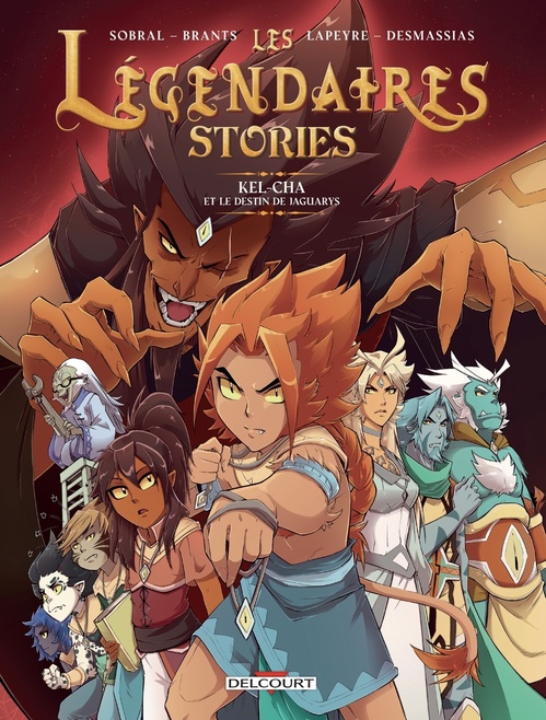 Couverture ebook de Les Légendaires - Stories T05 - Kel-Cha et le destin de Jaguarys, de Patrick Sobral