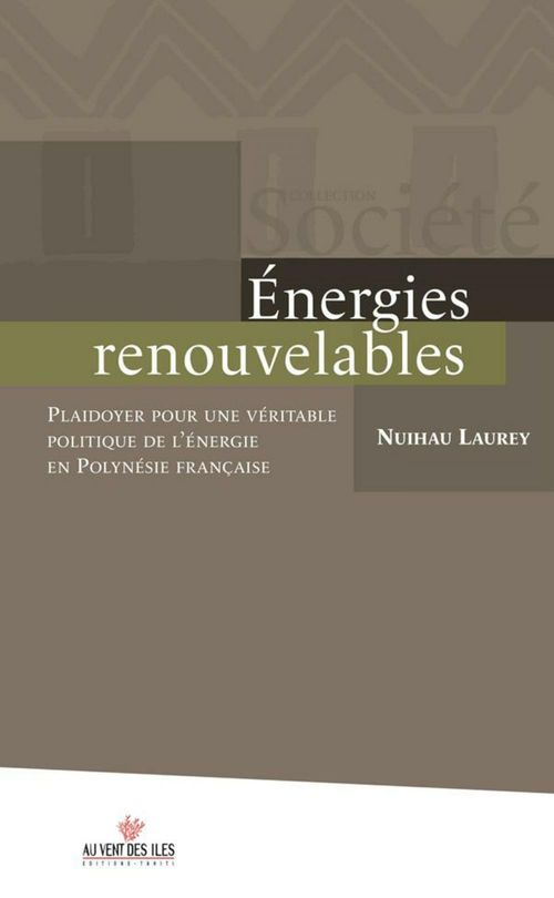 Couverture ebook de Energies renouvelables, de Nuihau Laurey