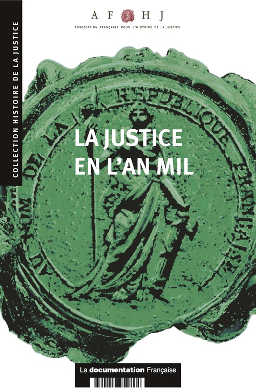 Couverture ebook de La justice en l'an mil, de Collectif