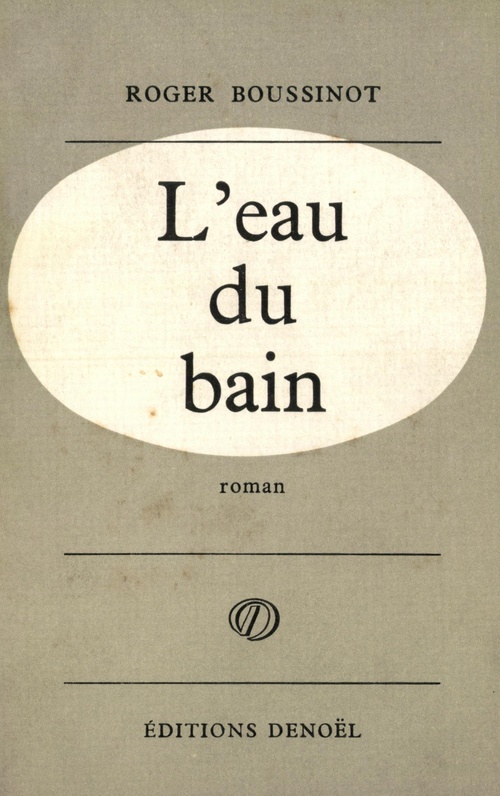 Couverture ebook de L'Eau du bain, de Roger Boussinot