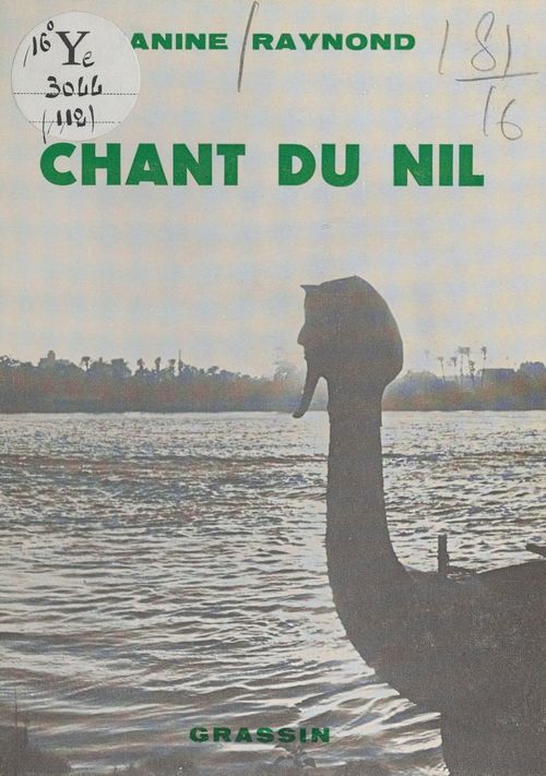 Couverture ebook de Chant du Nil, de Janine Raynond
