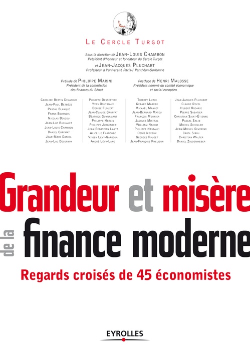 Couverture ebook de Grandeur et misère de la finance moderne, de Collectif