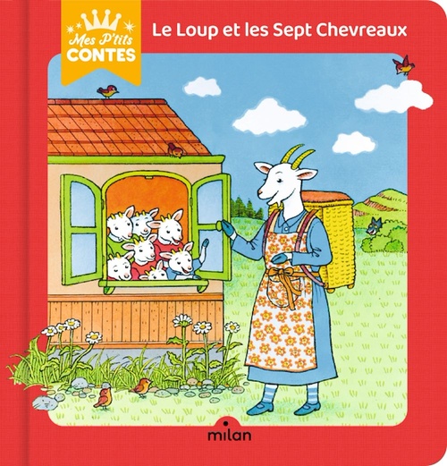 Couverture ebook de Le loup et les sept chevreaux, de CAMILLE MOREAU