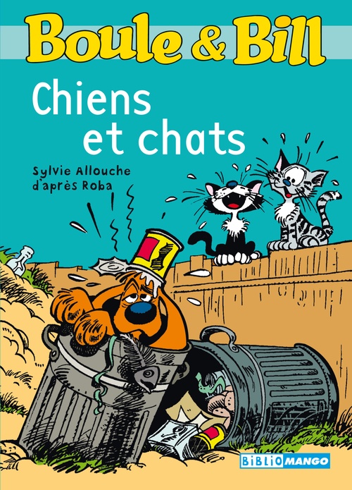 Couverture ebook de Boule et Bill - Chiens et chats, de Sylvie Allouche