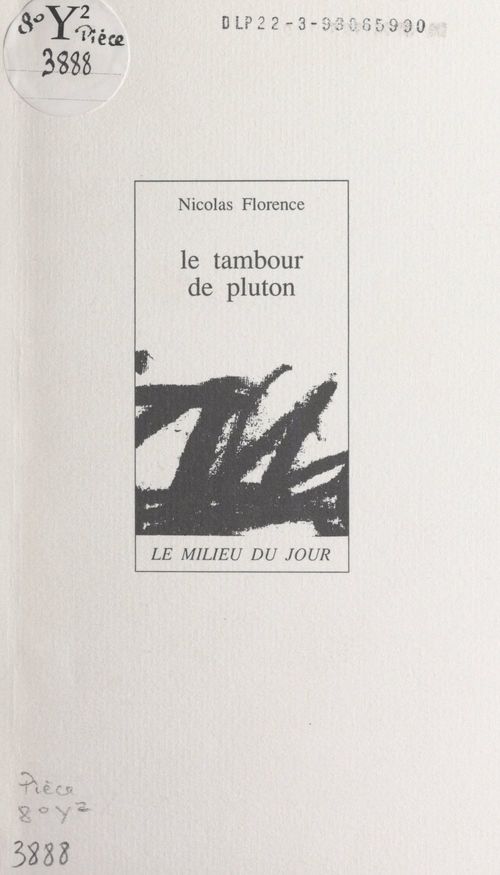 Couverture ebook de Le tambour de Pluton, de Nicolas Florence