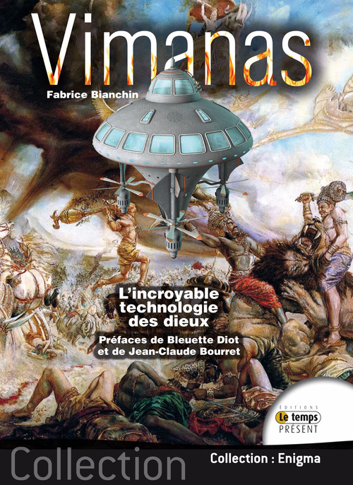 Couverture ebook de Vimanas, de Fabrice Bianchin