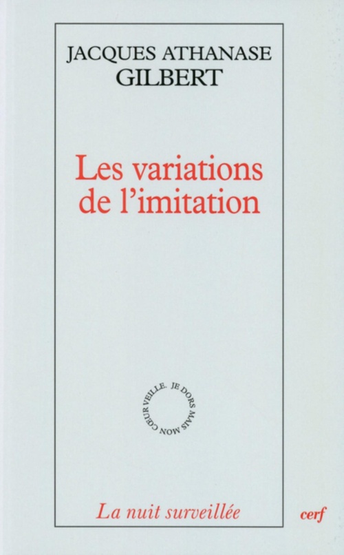 Couverture ebook de LES VARIATIONS DE L'IMITATION, de Gilbert Jacques-Atha