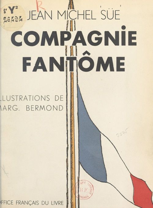 Couverture ebook de Compagnie fantôme, de Jean-Michel Sue