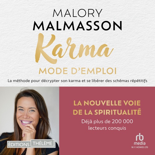 Couverture audiobook de Karma mode d'emploi, de Malory Malmasson
