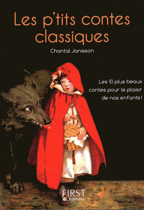 Couverture ebook de Le petit livre de - les p'tits contes classiques, de Chantal Janisson