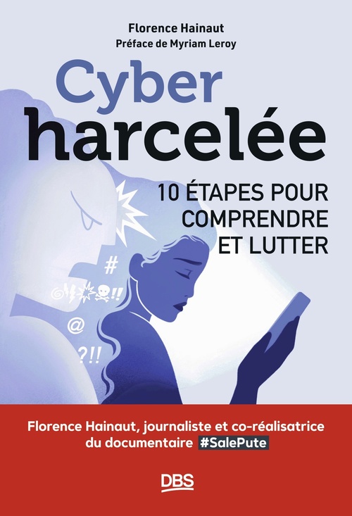 ebook cover of Cyberharcelée, by Florence Hainaut
