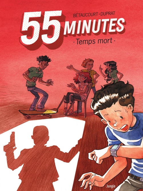ebook cover of 55 minutes, by Xavier Beteaucourt, François Duprat