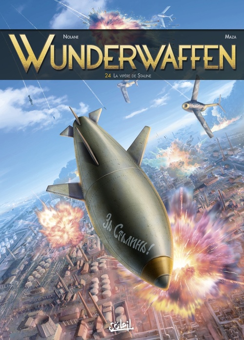 Couverture ebook de Wunderwaffen T24, de Richard D. Nolane