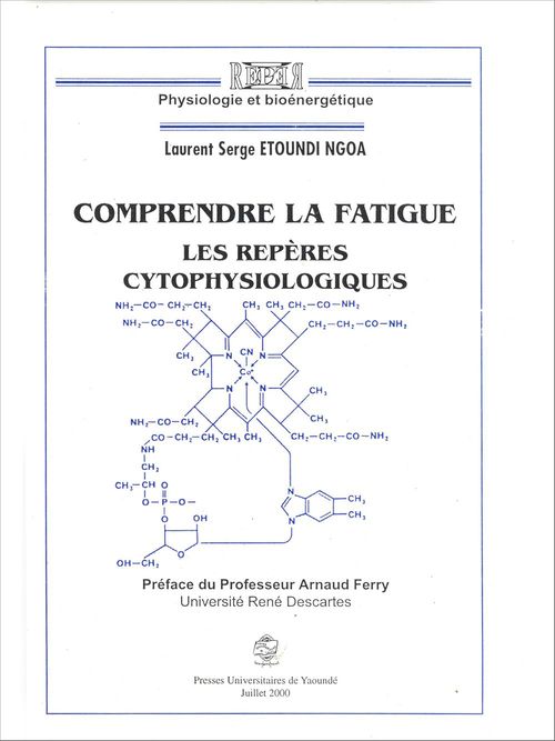 ebook cover of Comprendre la fatigue, by Laurent Serge Etoundi Ngoa