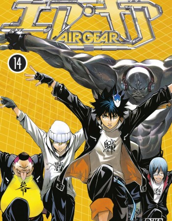 ebook cover of Air Gear T14, by Oh! Great