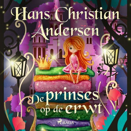 Couverture audiobook de De prinses op de erwt, de Hans Christian Andersen