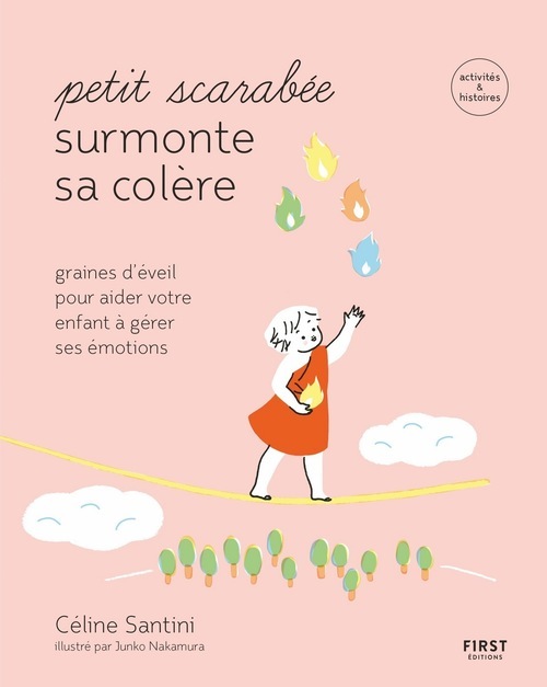 Couverture ebook de Petit scarabée surmonte sa colère - Graines d'éveil pour aider votre enfant à gérer ses émotions, de Céline Santini