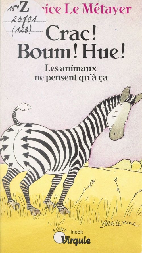 Couverture ebook de Crac ! Boum ! Hue !, de Beatrice Le Metayer