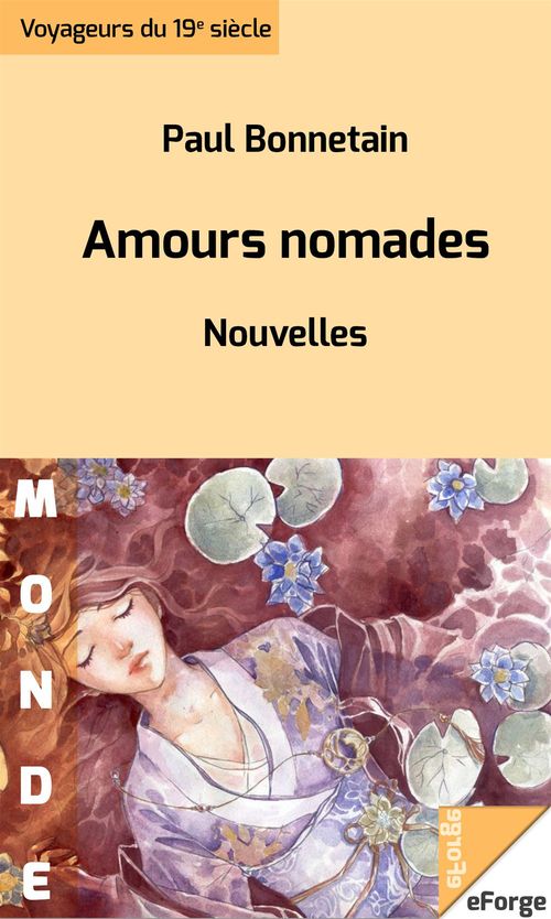 Couverture ebook de Amours nomades, de Paul Bonnetain