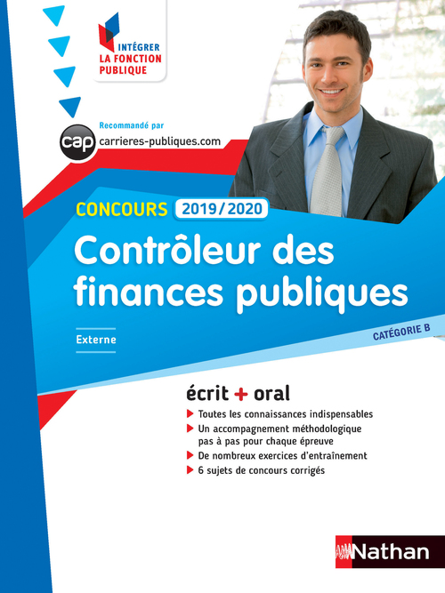 ebook cover of Concours Contrôleur des finances publiques - Catégorie B - Intégrer la fonction publique - 2019/2020, by Elisabeth Simonin, J-C Noussigue, Philippe Margenti, Patricia Pioz