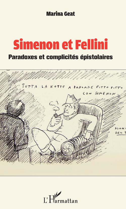 Couverture ebook de Simenon et Fellini, de Marina Geat