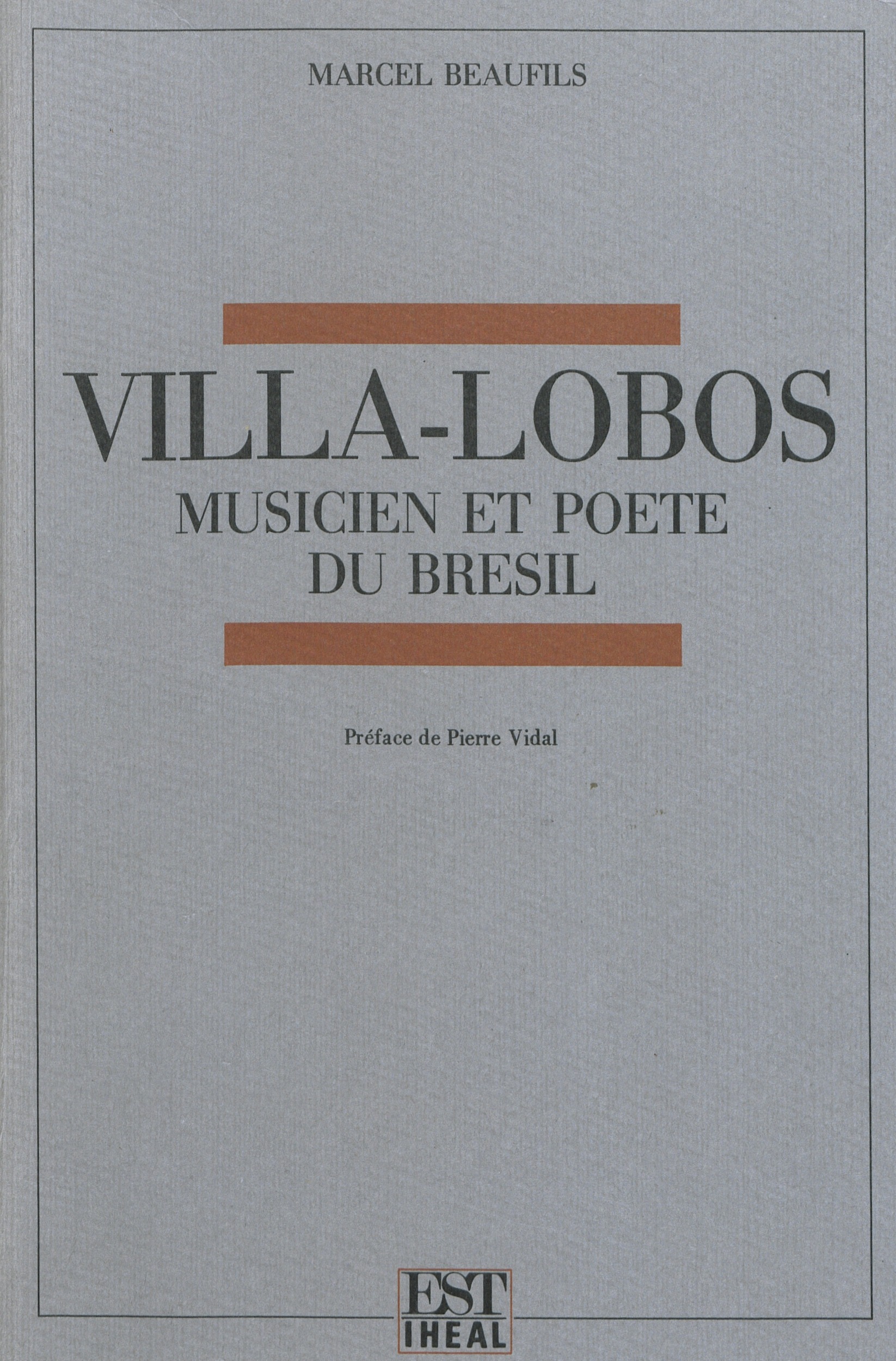 Couverture ebook de Villa-Lobos, de Marcel Beaufils