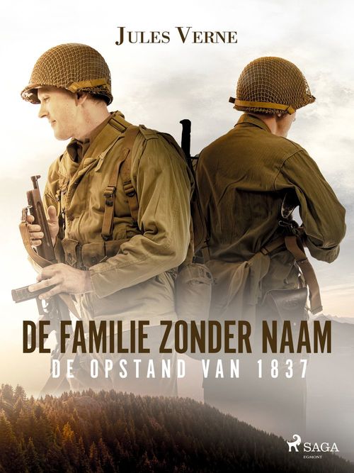 Couverture ebook de De familie zonder naam - De opstand van 1837, de Jules Verne