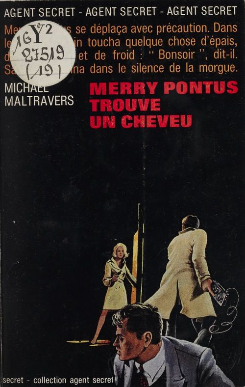 Couverture ebook de Merry Pontus trouve un cheveu, de Michael Maltravers