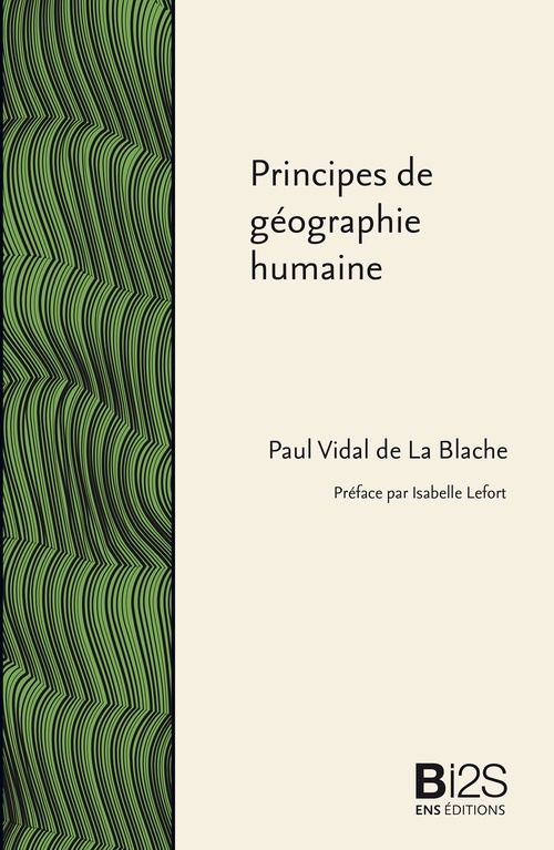 ebook cover of Principes de géographie humaine, by Paul Vidal de La Blache