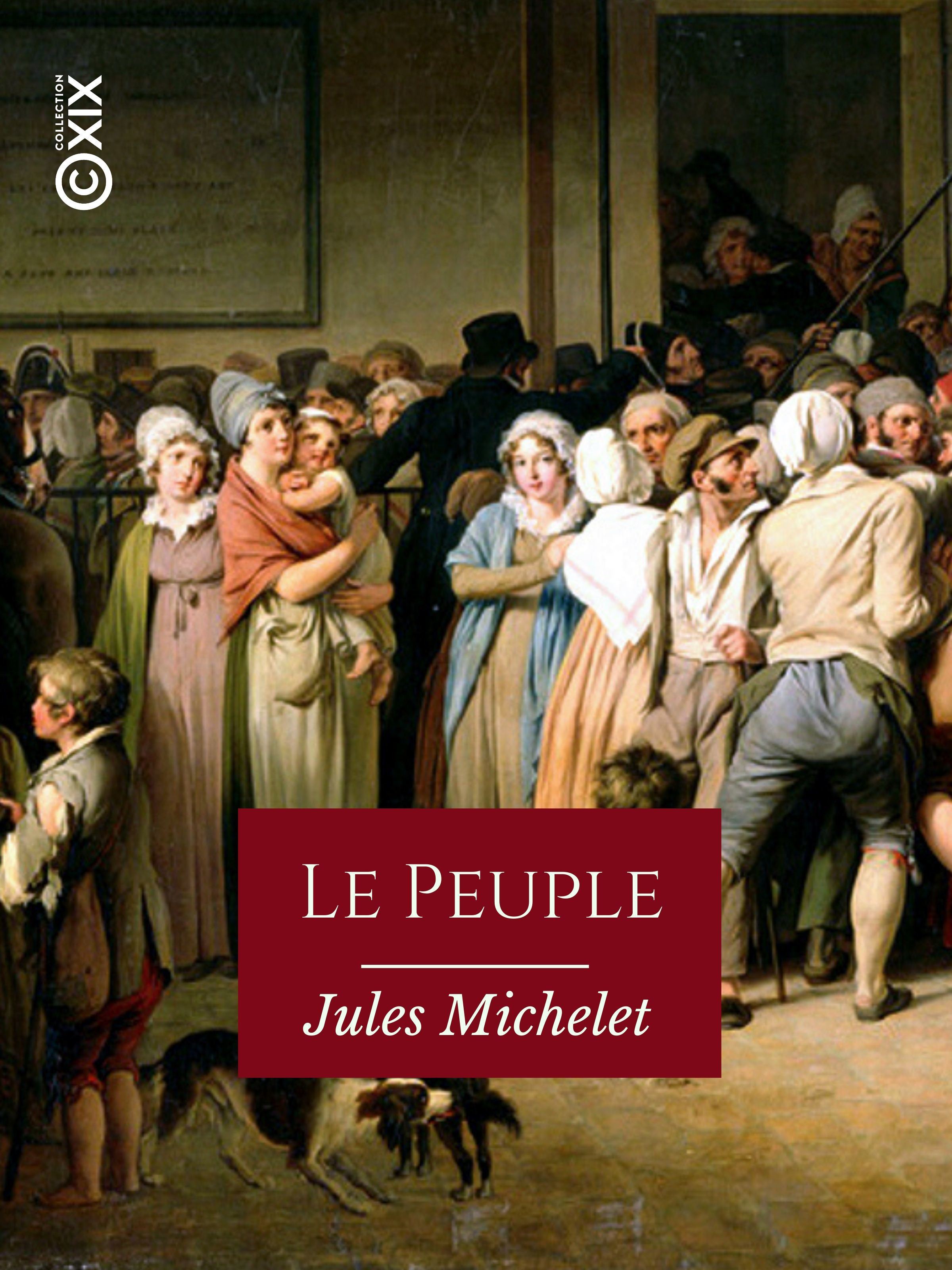 Couverture ebook de Le Peuple, de Jules Michelet