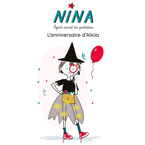 audiobook cover of NINA, L'anniversaire d'Alicia, by Marc Demais, Domitille, Catherine Verlaguet, Cléo Wehrlin