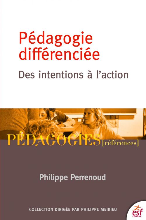 Couverture ebook de Pédagogie différenciée, de Philippe Perrenoud