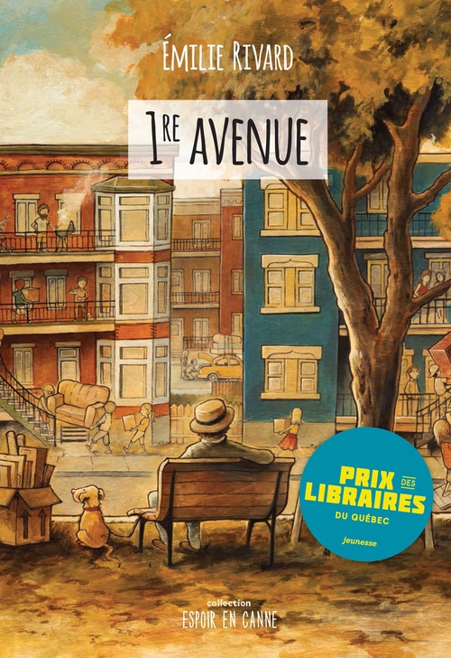 ebook cover of 1re avenue, by Félix Girard, Emilie Rivard