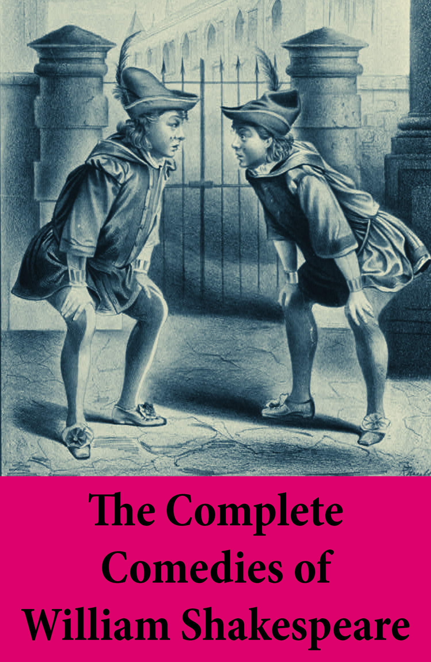 Couverture ebook de The Complete Comedies of William Shakespeare, de William Shakespeare